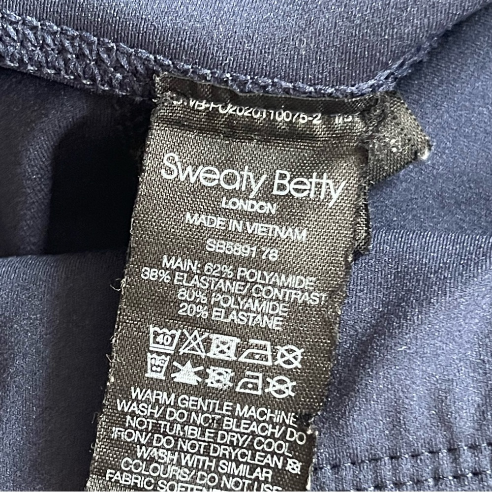 Sweaty‎ Betty Blue Leggings Size M - Picture 10 of 10